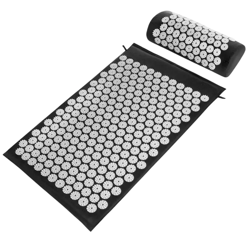 Acupressure Mat & Pillow Kit – Full-Body Relief Set for Back, Neck & Stress Relief