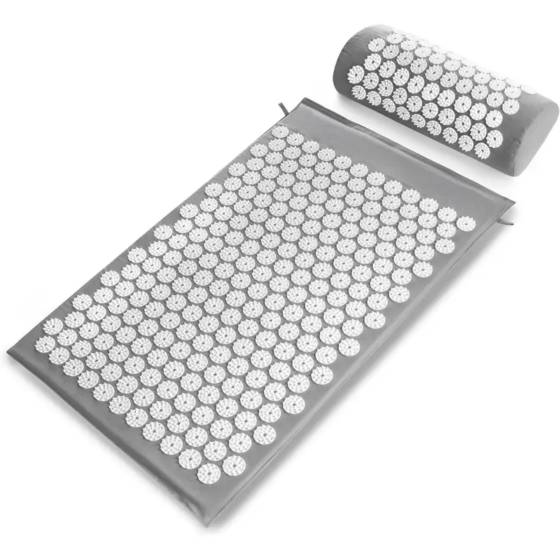 Acupressure Mat & Pillow Kit – Full-Body Relief Set for Back, Neck & Stress Relief 5