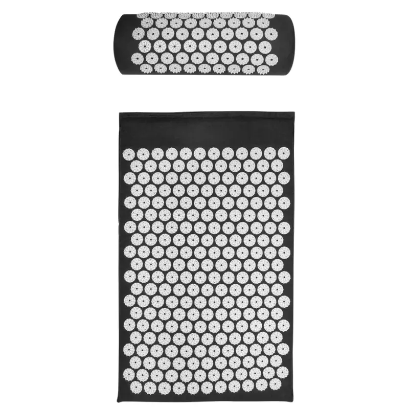 Acupressure Mat & Pillow Kit – Full-Body Relief Set for Back, Neck & Stress Relief