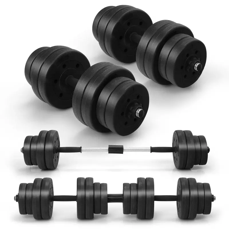 Adjustable Dumbbell Set – 66-Pound Fitness Kit with Interchangeable Weight Plates & Ergonomic Handle