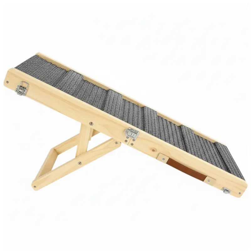 Adjustable Foldable Dog Ramp for Couch Access – Lightweight & Portable 2