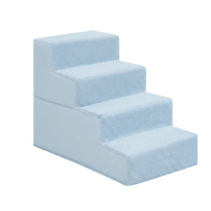 Adjustable Indoor Dog Stairs (3–5 Steps) for Furniture Access