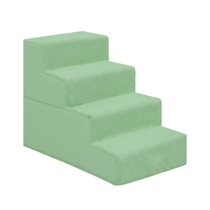 Adjustable Indoor Dog Stairs (3–5 Steps) for Furniture Access