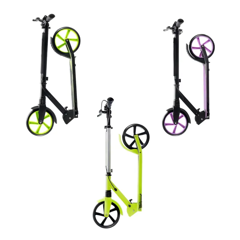 Adjustable Kids’ Aluminum Scooter with Safe Fold Mechanism and Height-Responsive Handlebars