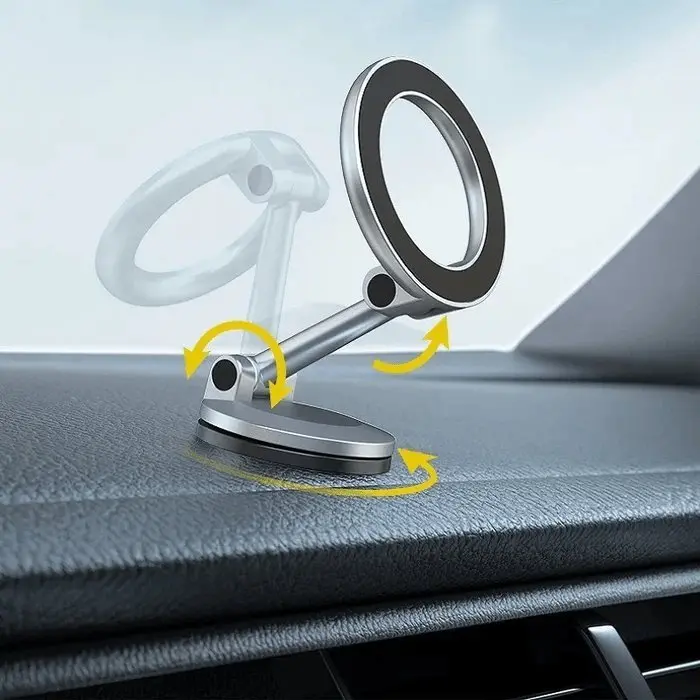 Adjustable Magnetic Car Mount for Smartphones