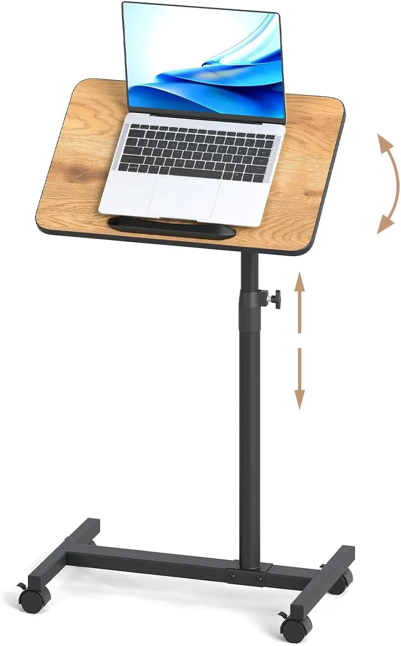 Adjustable Overbed Table for Medical Use – Hospital-Grade Bedside Tray with Height Control