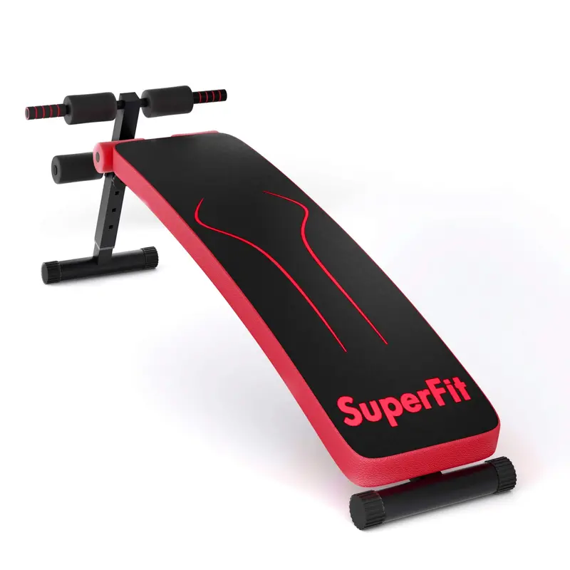 Adjustable Sit-Up Bench – Slant Abdominal Workout Bench for Core Training
