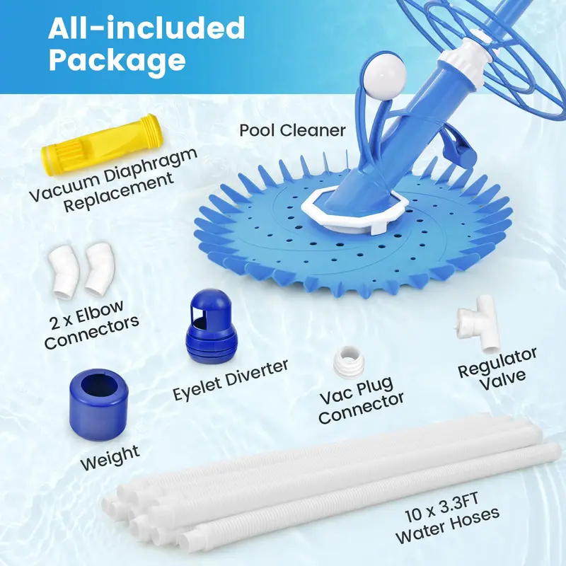 Advanced Automatic Pool Cleaner – Smart Navigation & Efficient Debris Removal 2