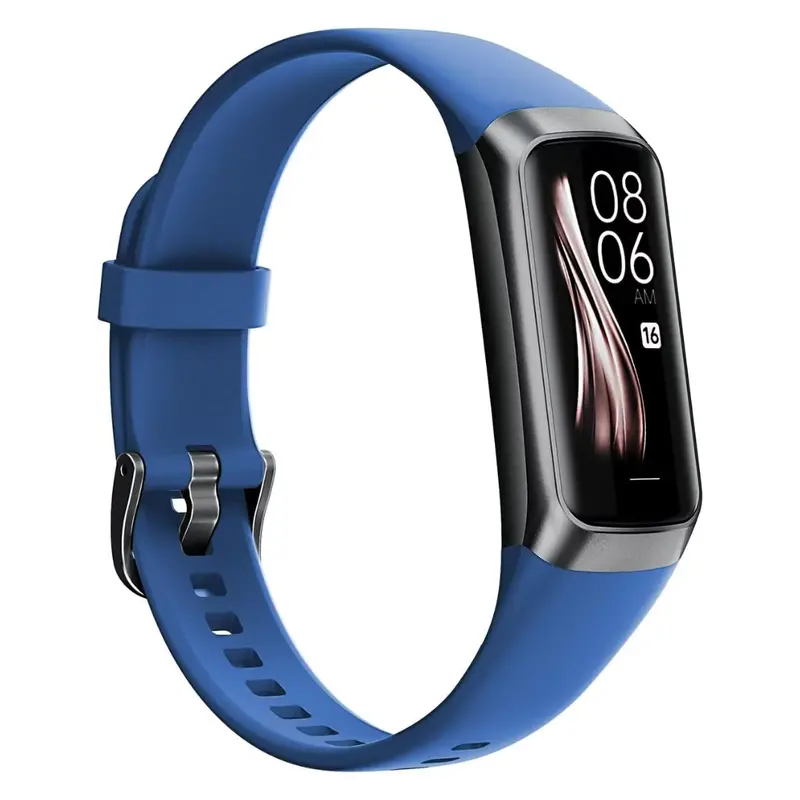 Advanced Fitness Tracker Watch Featuring Heart Rate, Blood Oxygen, and Sleep Pattern Analysis