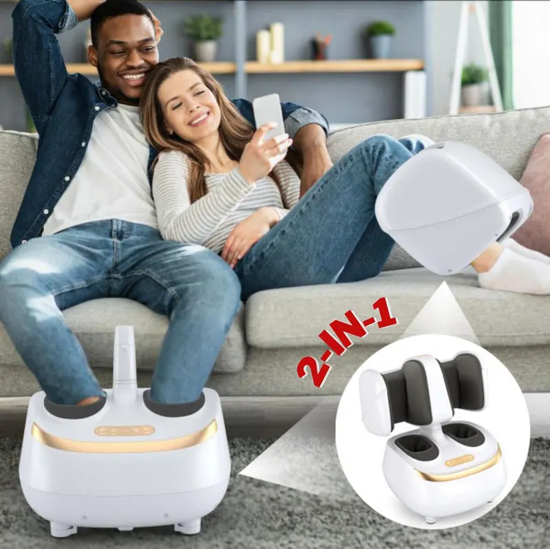 Advanced Shiatsu Foot and Calf Massager with Heating Function