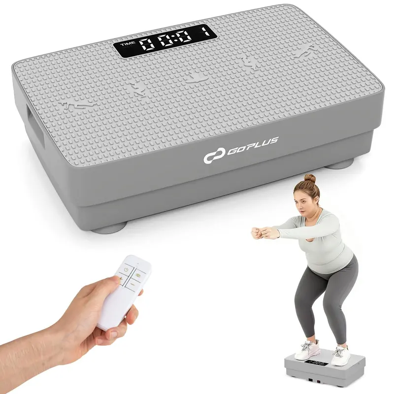 Advanced Vibration Training Machine – Gravity-Sensing Platform with Wireless Remote Operation