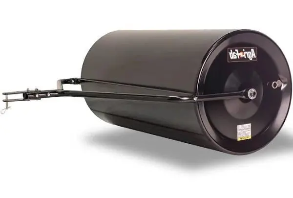 Agri-Fab 24" x 48" Steel Lawn Roller – Weighted Yard Compactor for Seeding, Sodding & Soil Preparation