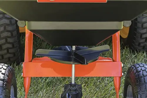 Agri-Fab 85-Lb. Tow-Behind Broadcast Spreader – Adjustable Spread Pattern for Lawns & Landscapes