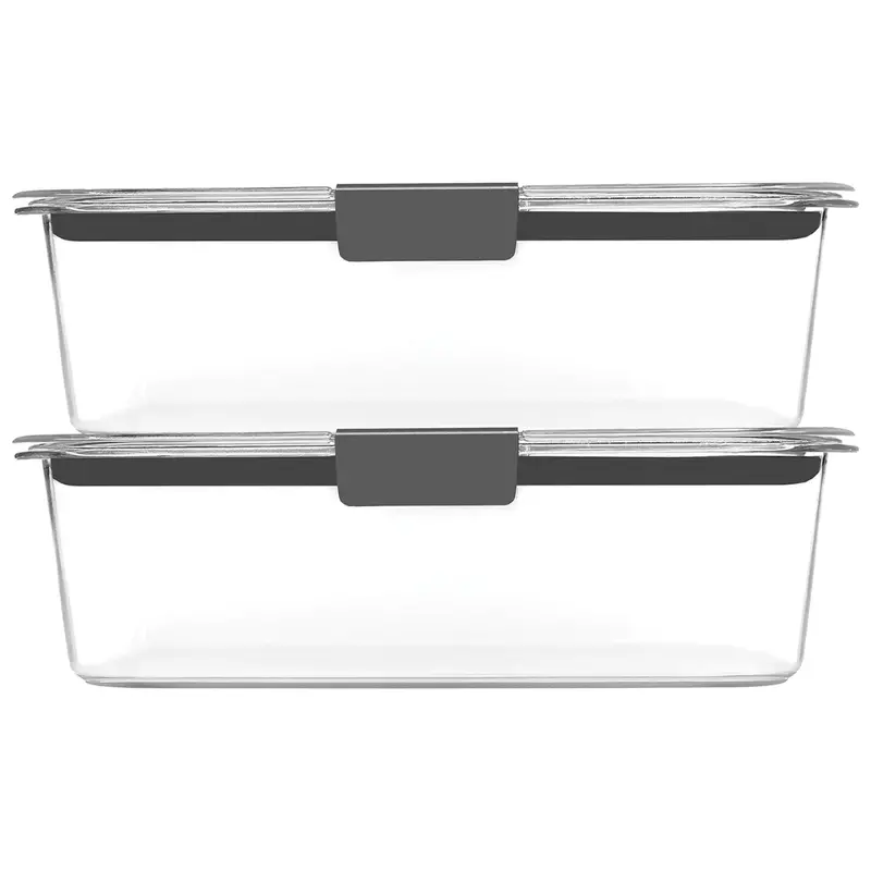 Airtight BPA-Free Food Storage Containers with Secure Lids for Meal Prepping
