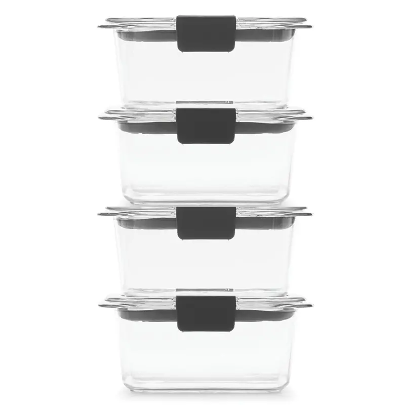 Airtight BPA-Free Food Storage Containers with Secure Lids for Meal Prepping