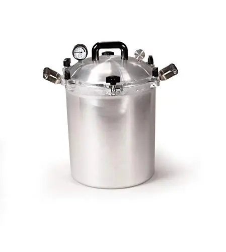 All American 30-Quart Pressure Canner and Cooker – Stainless Steel, Model 930