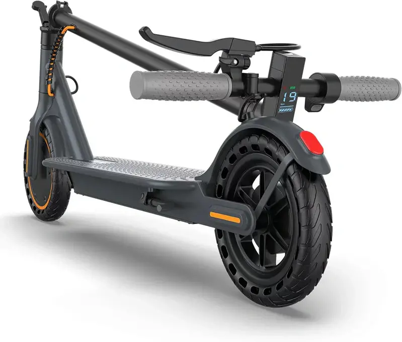 All-Terrain Electric Scooter – 350W/500W Motor, Solid Tires, Dual Brakes, Extended Range Options