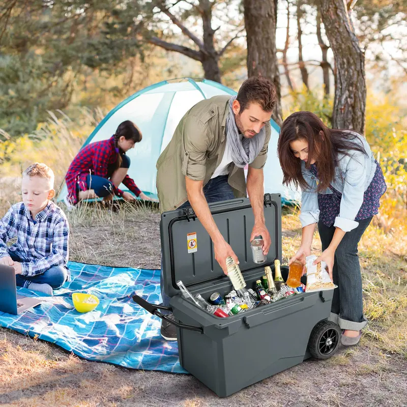All-Terrain Wheeled Portable Ice Chest Cooler 2