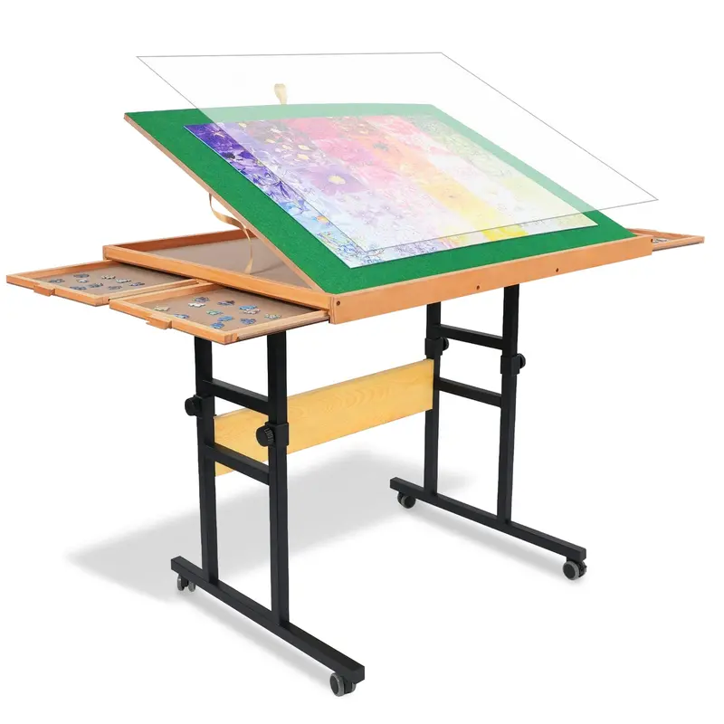 ALL4JIG Adjustable Portable Drawer System – 3-Tilt-Angle Modular Storage for Workshops