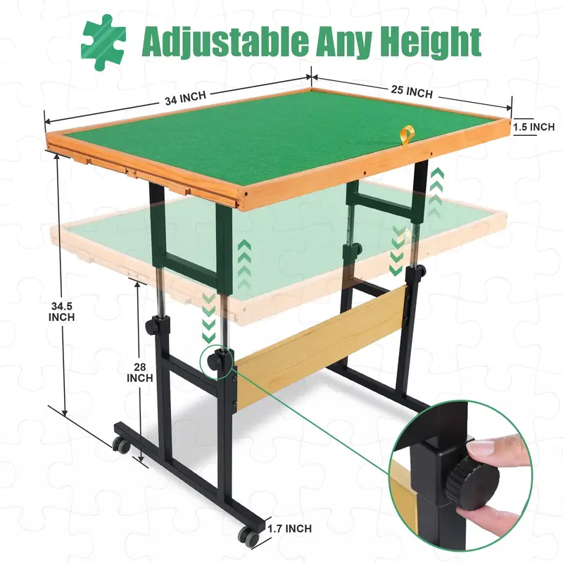 ALL4JIG Adjustable Portable Drawer System – 3-Tilt-Angle Modular Storage for Workshops