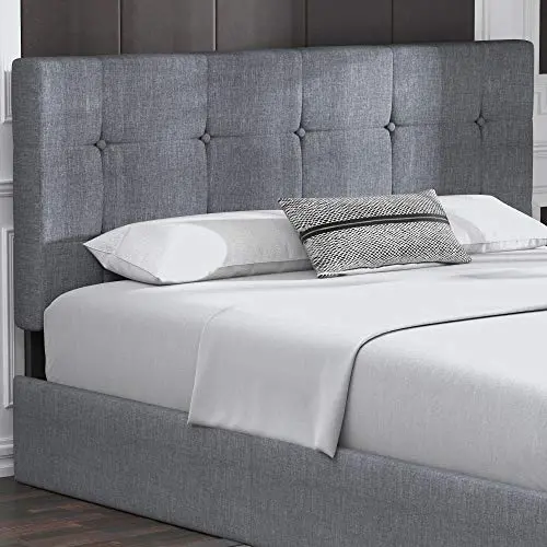 Allewie Upholstered Queen Platform Bed Frame – Modern Style with Four Under-Bed Storage Drawers