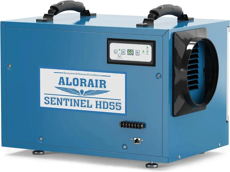 ALORAIR Commercial-Grade 113-Pint Dehumidifier – Crawl Space & Basement Use with Continuous Drain Hose