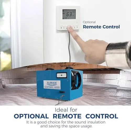 ALORAIR Commercial-Grade 113-Pint Dehumidifier – Crawl Space & Basement Use with Continuous Drain Hose 2