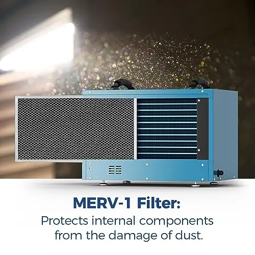 ALORAIR Commercial-Grade 113-Pint Dehumidifier – Crawl Space & Basement Use with Continuous Drain Hose