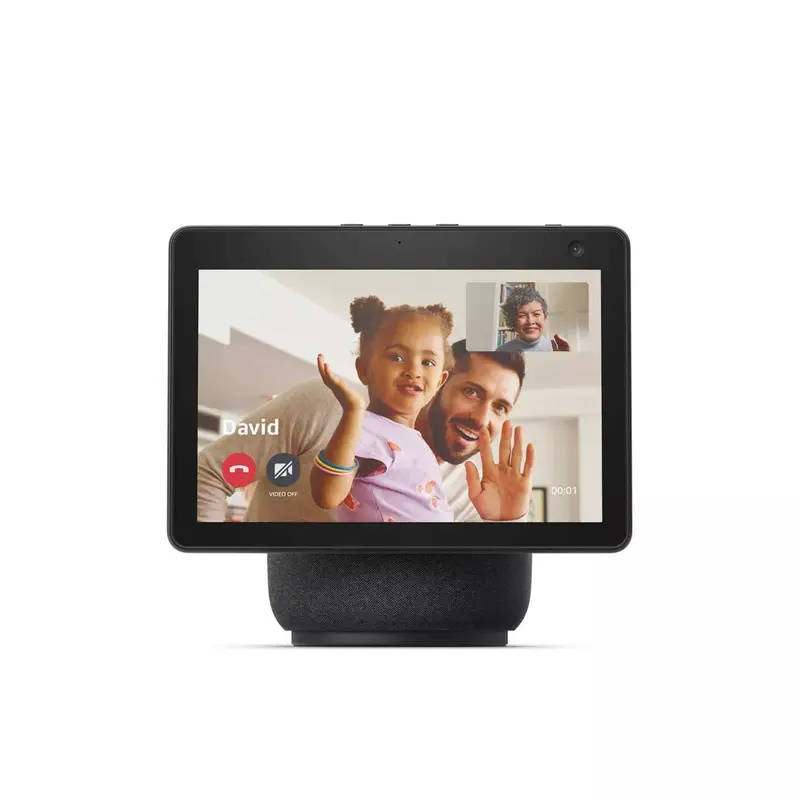 Amazon Echo Show 10 (3rd Gen) – 10.1" HD Smart Display with Alexa, 13MP Auto-Framing Camera, Charcoal