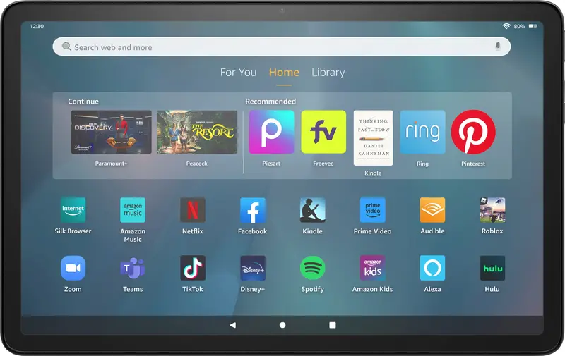 Amazon Fire Max 11 Tablet — 11-Inch Vibrant Display, Octa-Core CPU, 4GB RAM, 64GB Storage, 14-Hour Battery