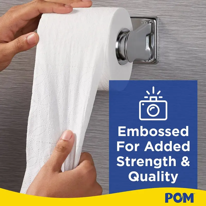American Standard 2-Ply Septic-Safe Bath Tissue – 45-Roll Pack, Soft & Tear-Resistant