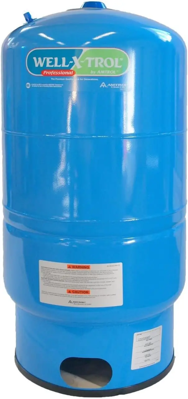 Amtrol Well-X-Trol WX-202 Residential Pressure Tank – High-Strength Steel with Polypropylene Liner