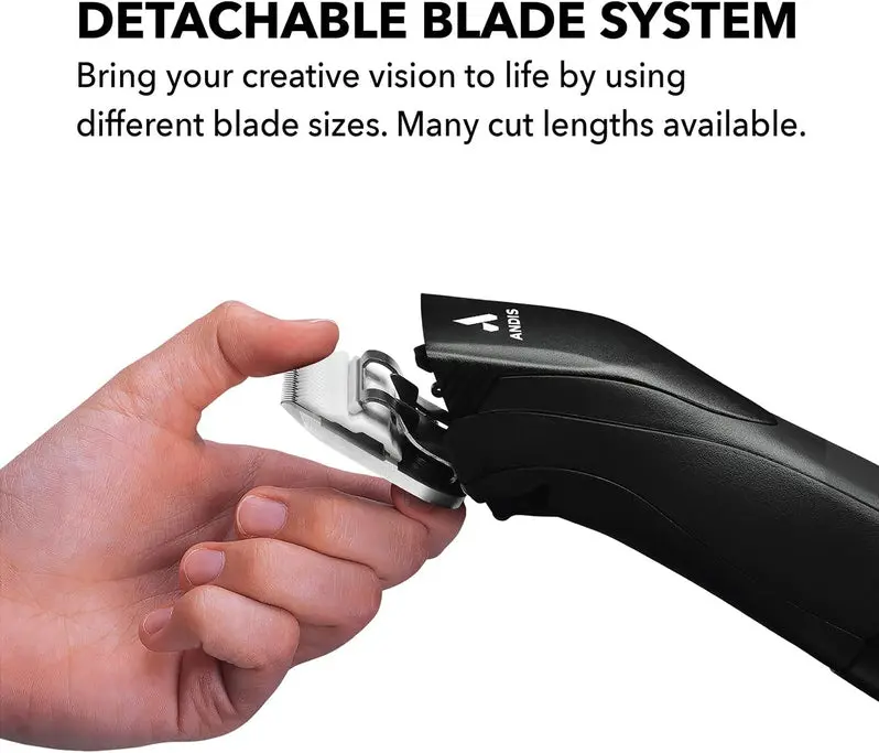 Andis Pulse ZR II Cordless Pet Clipper – 5-Speed Detachable Blade Grooming Tool for Dogs & Animals | Rechargeable Lithium-Ion Battery | LED Charge Indicator