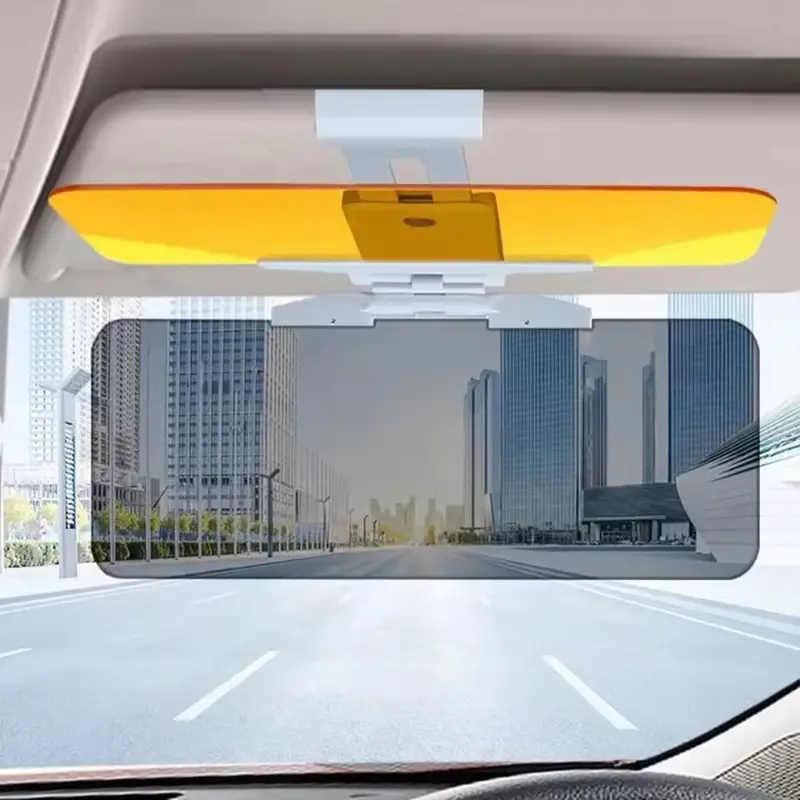 Anti-Glare Car Sun Visor Extender – Adjustable UV-Blocking Shade for Drivers
