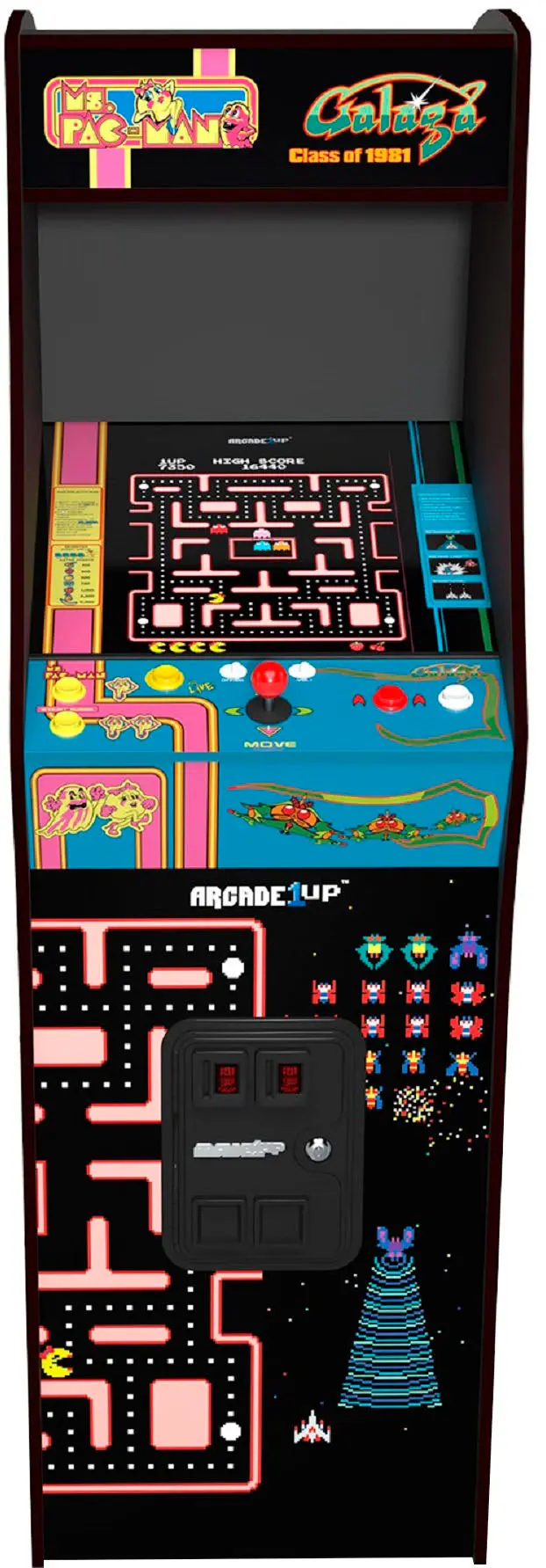 Arcade1Up Class of ’81 Deluxe Retro Arcade Cabinet – Blue Edition 2