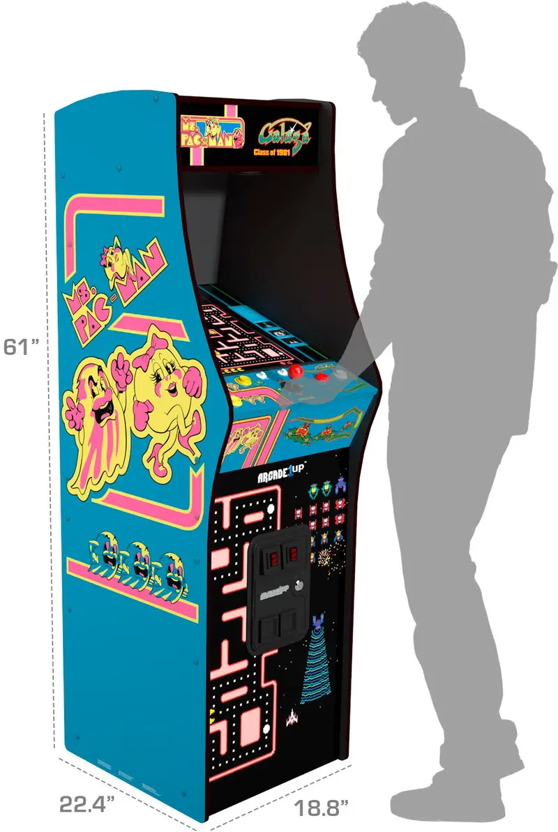 Arcade1Up Class of '81 Deluxe Retro Arcade Cabinet – Blue Edition