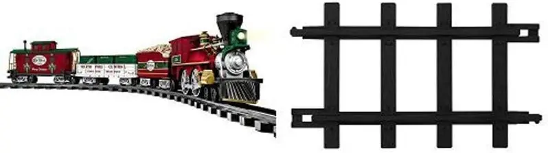 Arctic Central Remote-Controlled Battery Train Set with Track Expansion