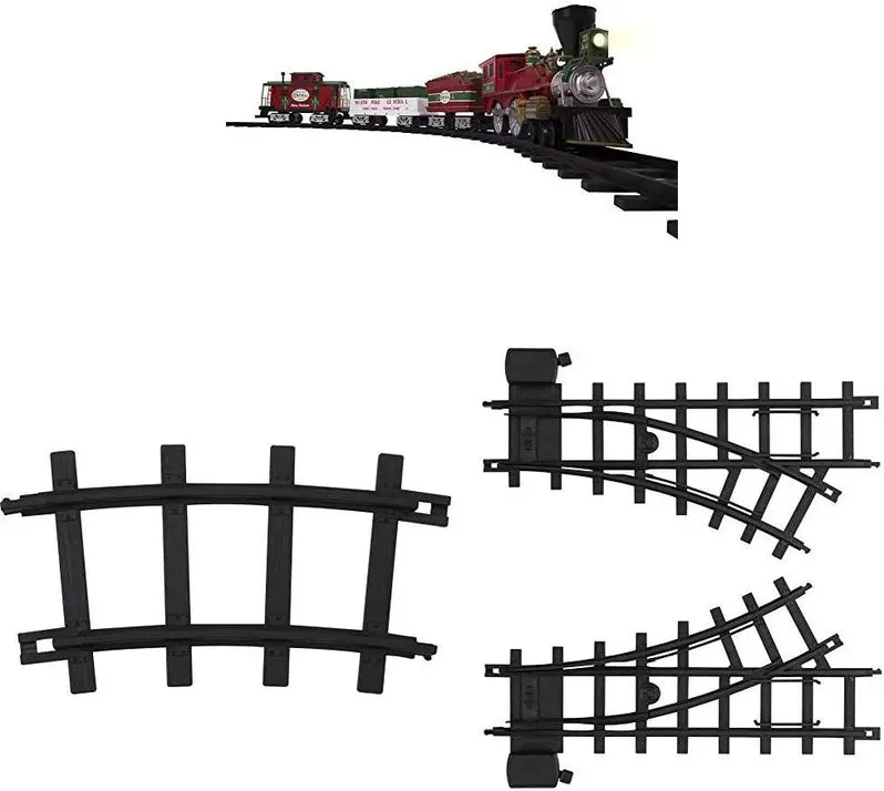 Arctic Central Remote-Controlled Battery Train Set with Track Expansion