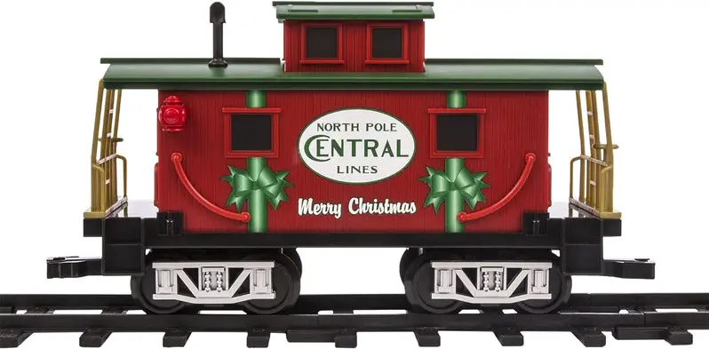 Arctic Central Remote-Controlled Battery Train Set with Track Expansion