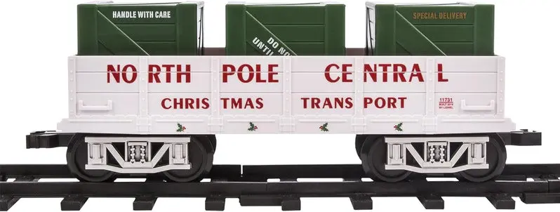 Arctic Central Remote-Controlled Battery Train Set with Track Expansion