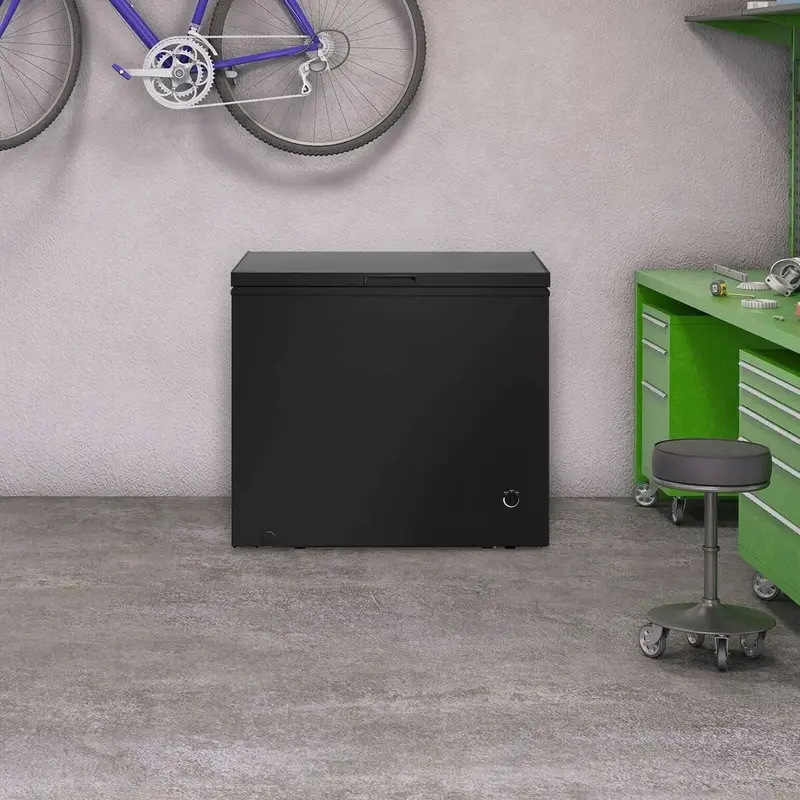 Arctic King 7.0 cu. ft. Chest Freezer – Compact Black Unit for Home or Garage Use