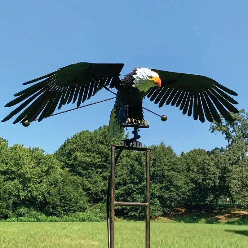 Artistic Bird Patio Decor | Metal & Resin Garden Avian Accents