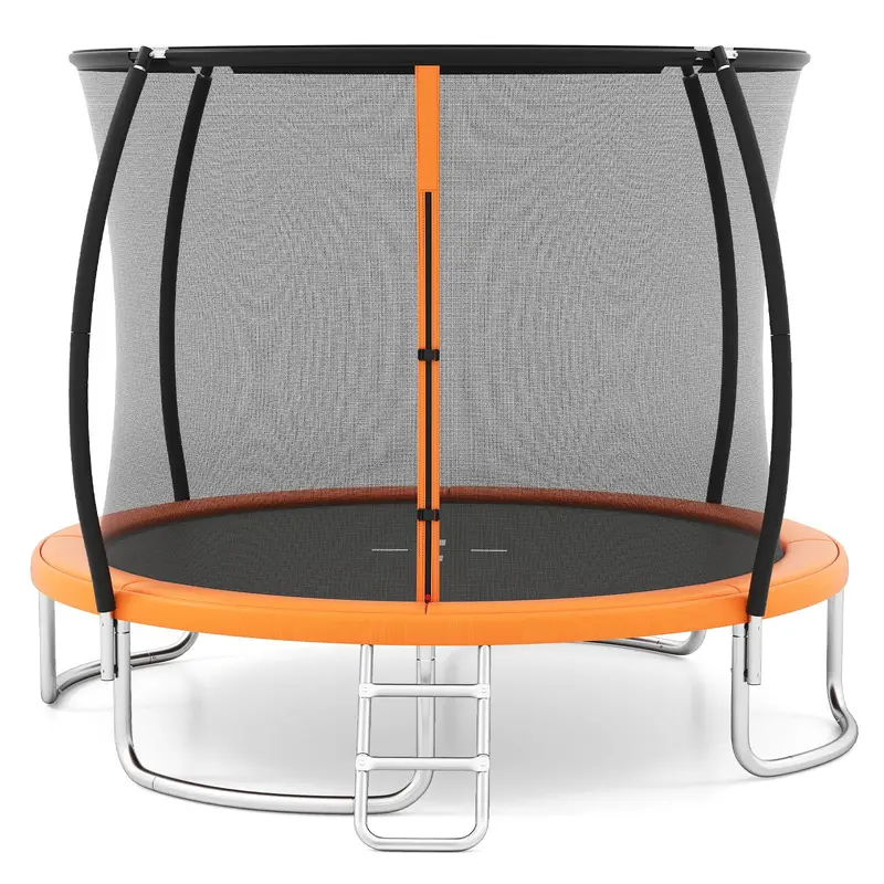 ASTM-Certified Kids Trampoline – 8FT/10FT/12FT Options with Enclosure Net