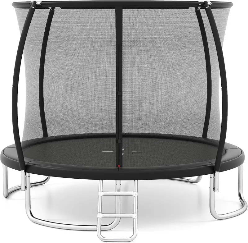 ASTM-Certified Kids Trampoline – 8FT/10FT/12FT Options with Enclosure Net 2