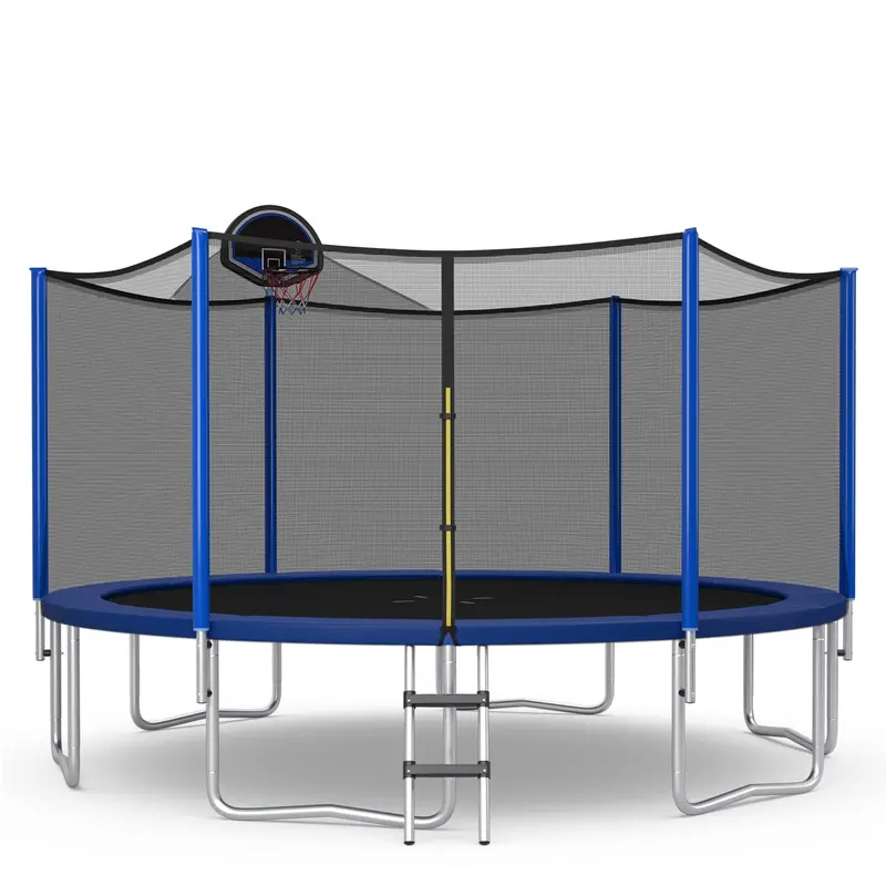 ASTM-Certified Round Trampoline – Available in 12FT, 14FT, 15FT, and 16FT Diameters