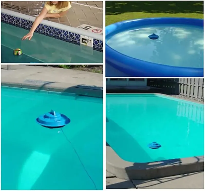 ASTM F2208-Certified Pool Safety Alarm | Floating Surface Alarm for In-Ground and Above-Ground Pools | Adjustable Sensitivity | Child-Safe & Neighbor-Friendly