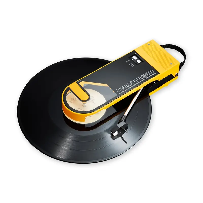 Audio-Technica AT-SB727-YL Portable Turntable – Sound Burger Series