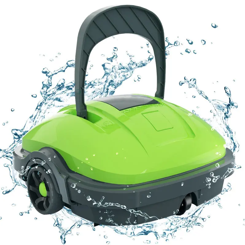 Autonomous Robotic Pool Cleaner – Cordless, Smart Navigation Swimming Pool Vacuum