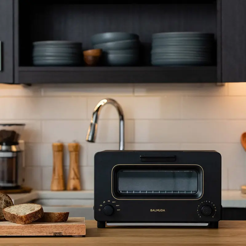 BALMUDA The Toaster – Precision Toasting Appliance, Matte Black Finish