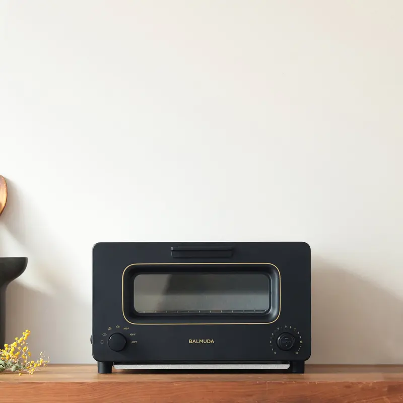 BALMUDA The Toaster – Precision Toasting Appliance, Matte Black Finish